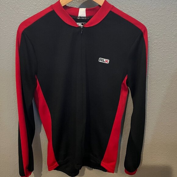 RLX RALPH LAUREN POLO SPORT BIKE CYCLING JERSEY 3/4 Zip Pull Over Sweater Mens M - Picture 7 of 14